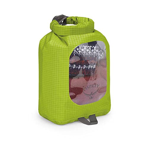 Osprey Dry Sack 3 with Window Limon Green O/S von Osprey