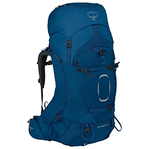 Osprey Aether 65 Trekkingrucksack für Männer Deep Water Blue - L/XL Osprey Aether 65 Trekkingrucksack für Männer Deep Water Blue - L/XL von Osprey