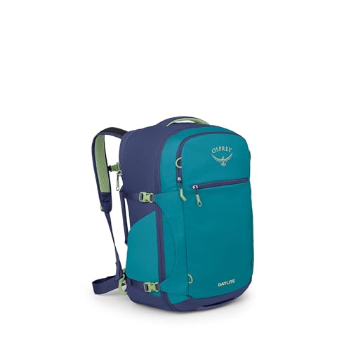 Osprey Daylite Carry-On Travel Pack 44L – Robustes, leichtes Handgepäckstück – Reisen - Blue Spikemoss/Alkaline O/S Osprey Daylite Carry-On Travel Pack 44L – Robustes, leichtes Handgepäckstück – Reisen - Blue Spikemoss/Alkaline O/S von Osprey