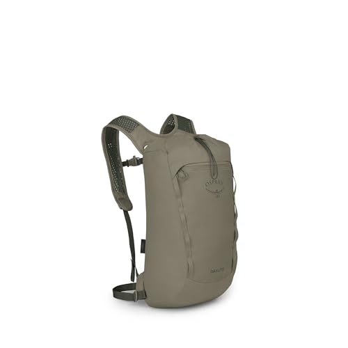 Osprey Daylite Cinch Pack – Schlichter, robuster, vielseitiger Tagesrucksack mit Zugband-Verschluss - Concrete Tan O/S Osprey Daylite Cinch Pack – Schlichter, robuster, vielseitiger Tagesrucksack mit Zugband-Verschluss - Concrete Tan O/S von Osprey