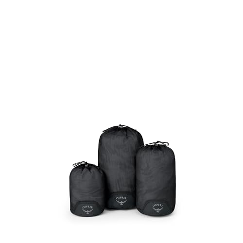 Osprey Daylite Mesh Stuff Sack Set – Reisezubehör – Reiseorganiser - Black O/S von Osprey