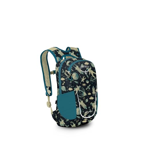 Osprey Daylite Jr. – Wanderrucksack für Kinder – Alltag und Freizeit - Space Travel Print/Antique Blue O/S Osprey Daylite Jr. – Wanderrucksack für Kinder – Alltag und Freizeit - Space Travel Print/Antique Blue O/S von Osprey