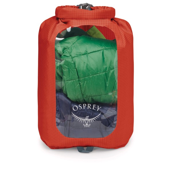 Osprey - Dry Sack 12 with Window - Packsack Gr 12 l rot Osprey - Dry Sack 12 with Window - Packsack Gr 12 l rot von Osprey