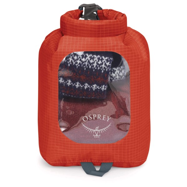 Osprey - Dry Sack 3 with Window - Packsack Gr 3 l rot Osprey - Dry Sack 3 with Window - Packsack Gr 3 l rot von Osprey
