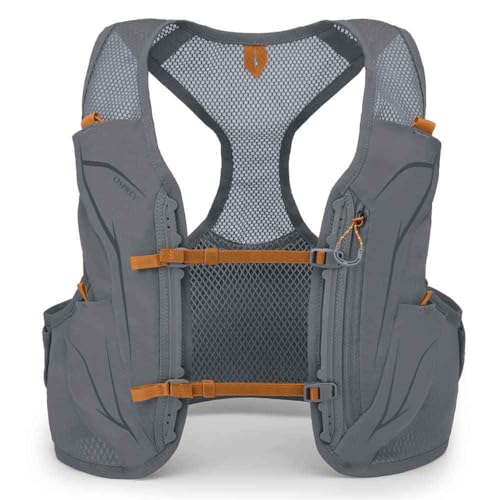 Osprey Duro LT Trinkrucksack für Männer Phantom Grey/Toffee Orange L von Osprey