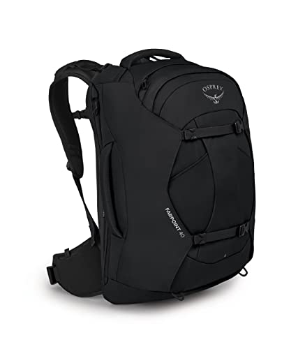 Osprey Europe Herren Farpoint 40 Rucksack, Schwarz, Einheitsgröße von Osprey