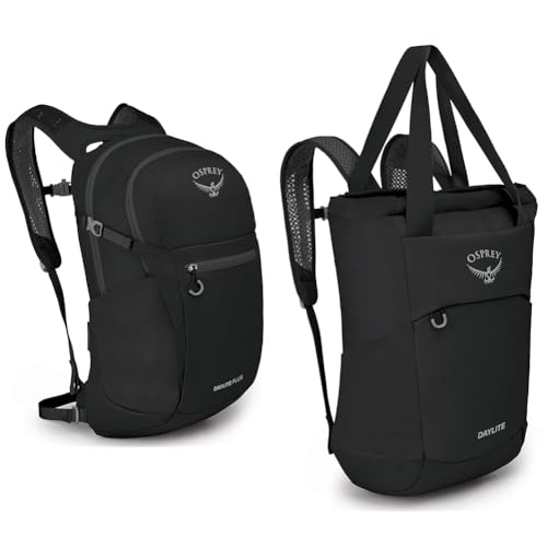 Osprey Europe Unisex Daylite Plus Black O/S & Europe Unisex Daylite Tote Pack Black O/S von Osprey