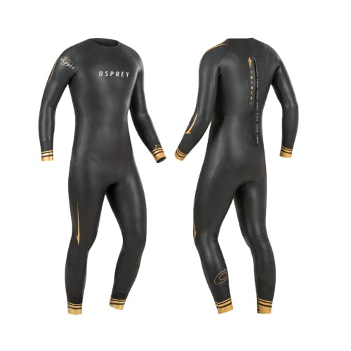 Osprey Wst0060 Trident Triathlon Sommer-Neoprenanzug in voller Länge, 3 mm, Tri-Anzug, Herren, Größe S, Schwarz, S Osprey Wst0060 Trident Triathlon Sommer-Neoprenanzug in voller Länge, 3 mm, Tri-Anzug, Herren, Größe S, Schwarz, S von Osprey