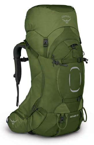Osprey Aether 55 Trekkingrucksack für Männer Garlic Mustard Green - S/M Osprey Aether 55 Trekkingrucksack für Männer Garlic Mustard Green - S/M von Osprey