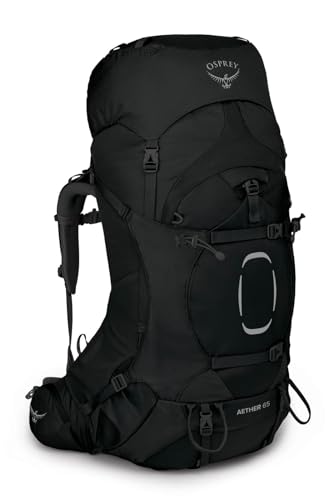 Osprey Aether 65 Trekkingrucksack für Männer Black - L/XL Osprey Aether 65 Trekkingrucksack für Männer Black - L/XL von Osprey
