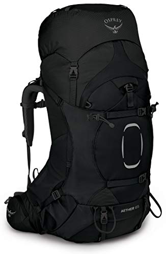 Osprey Aether 65 Trekkingrucksack für Männer Black - S/M von Osprey