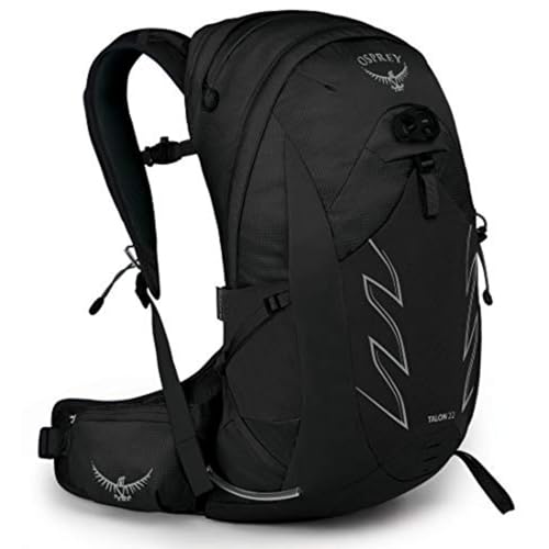 Osprey Talon 22 Wanderrucksack für Männer Stealth Black - S/M von Osprey