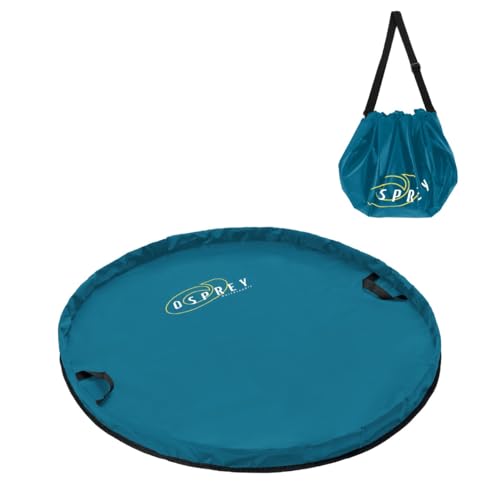 Osprey Neoprenanzug Wickelunterlage, wasserdichte Outdoor-Wickeltasche, tragbar, faltbar und wasserabweisend, Reisetasche, Blaugrün, Einheitsgröße Osprey Neoprenanzug Wickelunterlage, wasserdichte Outdoor-Wickeltasche, tragbar, faltbar und wasserabweisend, Reisetasche, Blaugrün, Einheitsgröße von Osprey