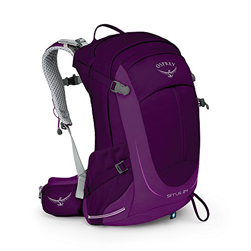 Osprey Sirrus 24 belüfteter Wanderrucksack für Frauen - Ruska Purple (O/S) von Osprey