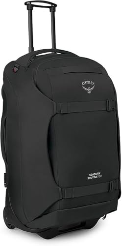Osprey Sojourn Shuttle Reisetasche mit Rädern, 76,2 cm (30 Zoll), 100 l, Schwarz Osprey Sojourn Shuttle Reisetasche mit Rädern, 76,2 cm (30 Zoll), 100 l, Schwarz von Osprey