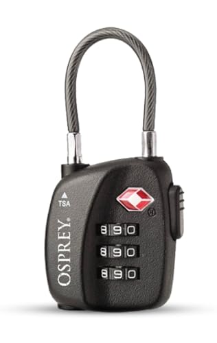 Osprey TSA 3 Dial Cable Lock Black O/S Osprey TSA 3 Dial Cable Lock Black O/S von Osprey