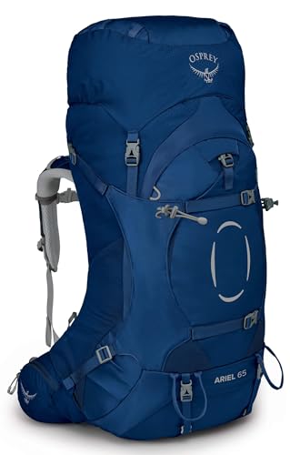 Osprey Ariel 65 Trekkingrucksack für Frauen Ceramic Blue - XS/S von Osprey