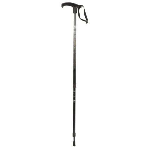Ossenberg Teleskop Gehstock 3-teilig - Wanderstock mit Derbygriff - Gehhilfe aus Leichtmetall ausziehbar - höhenverstellbarer Walking-Stock für Senioren - leicht - stabil - bis 100kg - schwarz Ossenberg Teleskop Gehstock 3-teilig - Wanderstock mit Derbygriff - Gehhilfe aus Leichtmetall ausziehbar - höhenverstellbarer Walking-Stock für Senioren - leicht - stabil - bis 100kg - schwarz von Ossenberg
