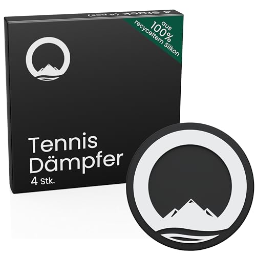 Otaro Tennis Dämpfer | 100% Recycelt | 4 Stück | Schwarz | Otaro Tennis Dämpfer | 100% Recycelt | 4 Stück | Schwarz | von Otaro