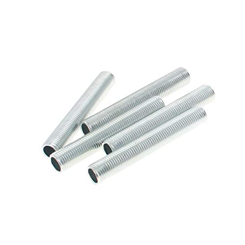 Othmro 10 Stück M10 Lampenrohrverbindungen, verzinkt, Lampen-Rohrnippel, 6 cm Länge, 0,1 cm Teilung, alle Gewinde, verzinkte Lampenrohrverbindungen, Rohrverbinder, Beleuchtungszubehör für Othmro 10 Stück M10 Lampenrohrverbindungen, verzinkt, Lampen-Rohrnippel, 6 cm Länge, 0,1 cm Teilung, alle Gewinde, verzinkte Lampenrohrverbindungen, Rohrverbinder, Beleuchtungszubehör für von Othmro