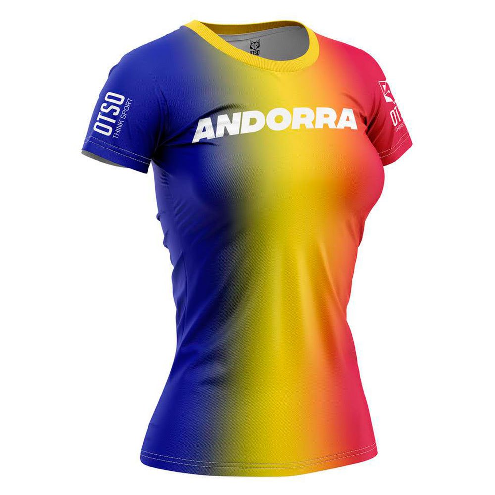 Otso Andorra Short Sleeve T-shirt Gelb,Rot,Blau XS Frau Otso Andorra Short Sleeve T-shirt Gelb,Rot,Blau XS Frau von Otso