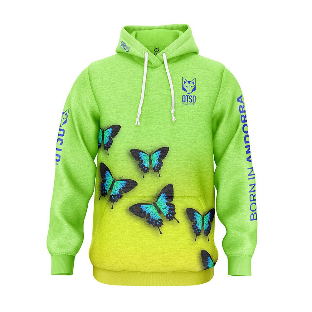 Otso Butterfly Hoodie Grün S Mann von Otso