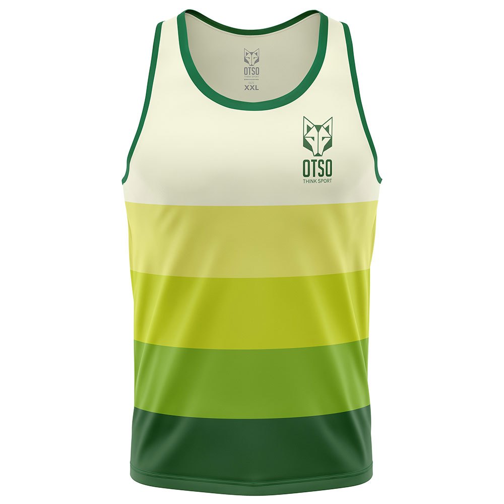 Otso S/manga Singlet Verde Sleeveless T-shirt Grün L Mann Otso S/manga Singlet Verde Sleeveless T-shirt Grün L Mann von Otso