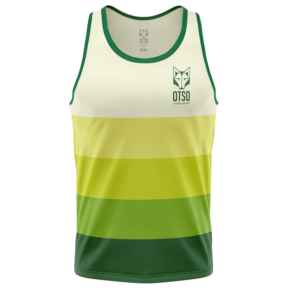 Otso S/manga Singlet Verde Sleeveless T-shirt Grün L Mann von Otso