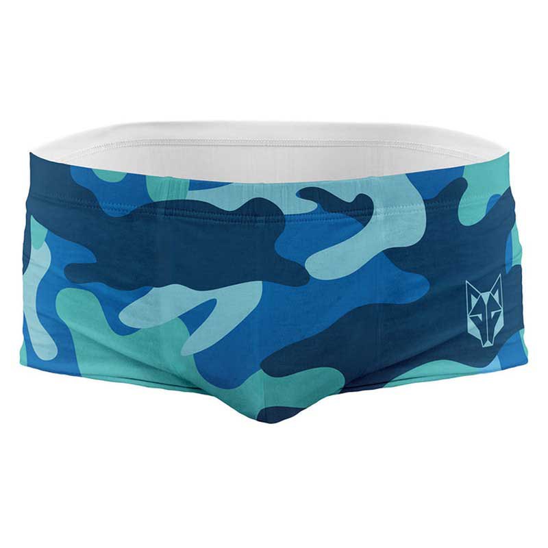 Otso Camo Blue Swimming Shorts Blau S Mann Otso Camo Blue Swimming Shorts Blau S Mann von Otso