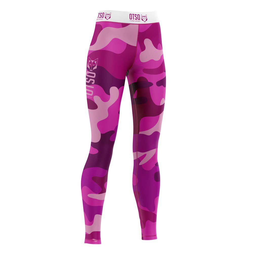 Otso Camo Leggings Rosa L Frau von Otso