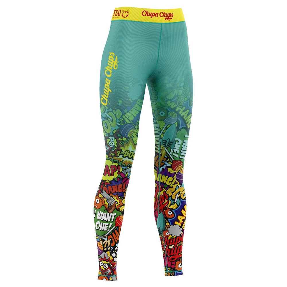 Otso Chupa Chups Comic Leggings Grün XS Mann von Otso