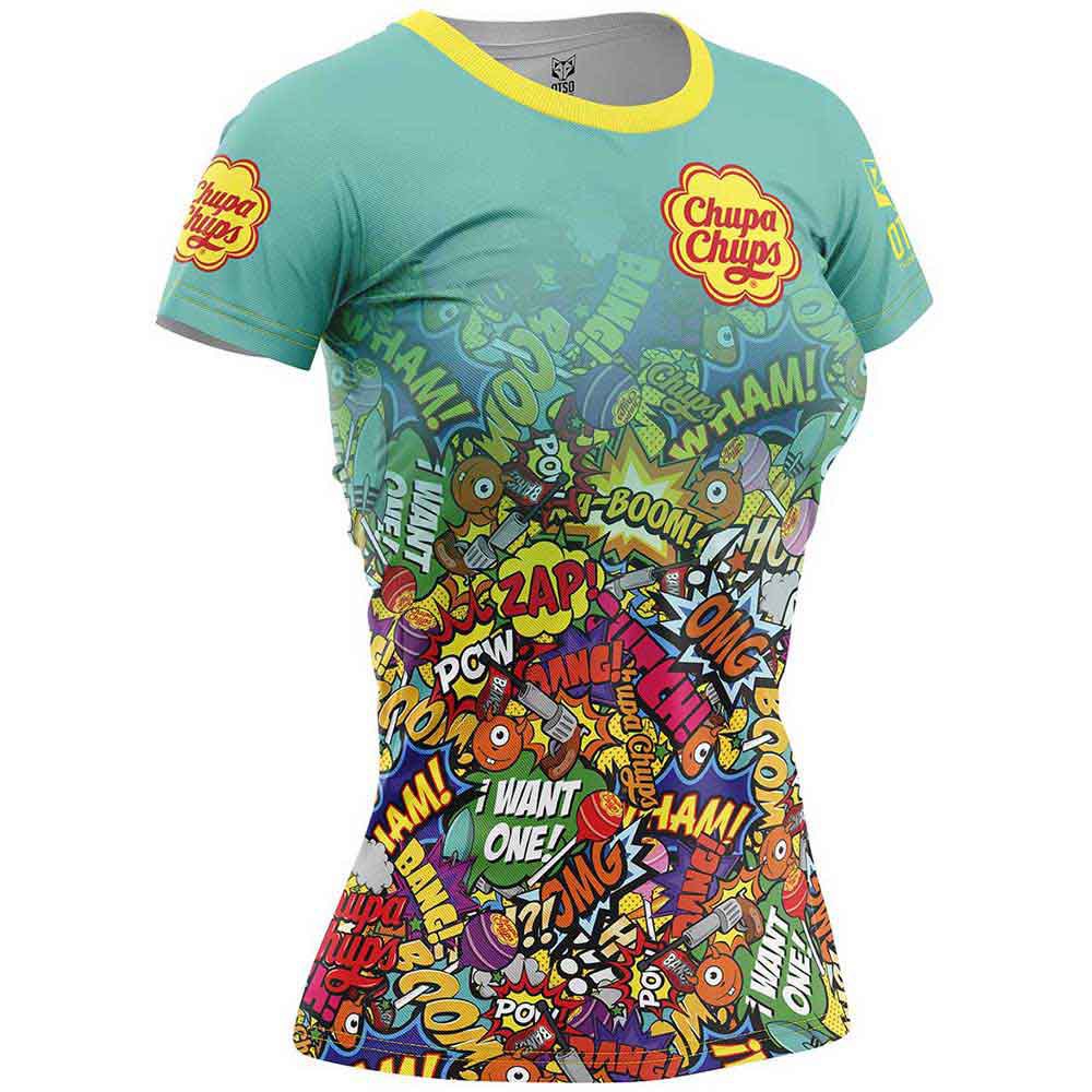 Otso Chupa Chups Comic Short Sleeve T-shirt Mehrfarbig L Frau Otso Chupa Chups Comic Short Sleeve T-shirt Mehrfarbig L Frau von Otso