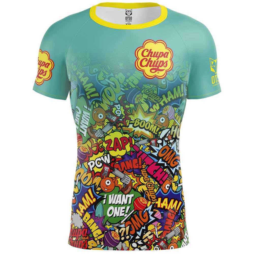 Otso Chupa Chups Comic Short Sleeve T-shirt Mehrfarbig S Mann Otso Chupa Chups Comic Short Sleeve T-shirt Mehrfarbig S Mann von Otso
