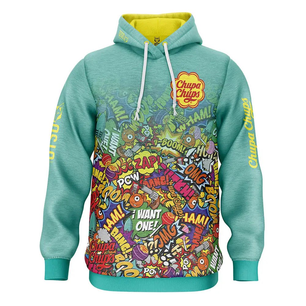 Otso Chupa Chups Comic Sweatshirt Grün L Mann Otso Chupa Chups Comic Sweatshirt Grün L Mann von Otso