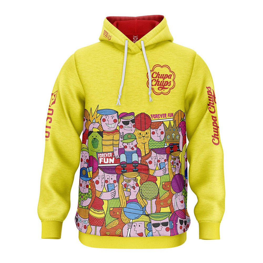 Otso Chupa Chups Forever Fun Sweatshirt Gelb S Mann Otso Chupa Chups Forever Fun Sweatshirt Gelb S Mann von Otso