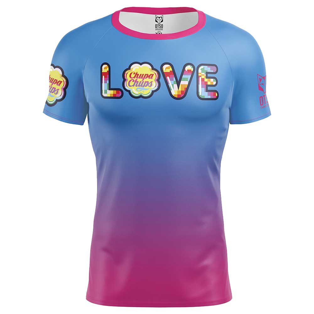 Otso Chupa Chups Love Short Sleeve T-shirt Rosa L Mann von Otso