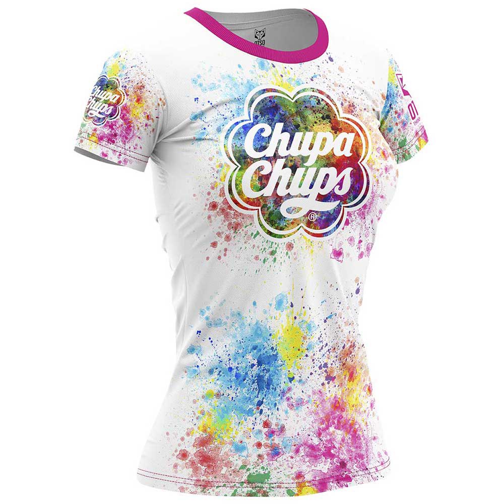 Otso Chupa Chups Paint Short Sleeve T-shirt Weiß XS Frau von Otso