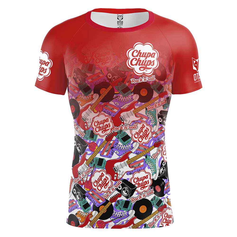 Otso Chupa Chups Rock´n´roll Short Sleeve T-shirt Mehrfarbig M Mann Otso Chupa Chups Rock´n´roll Short Sleeve T-shirt Mehrfarbig M Mann von Otso