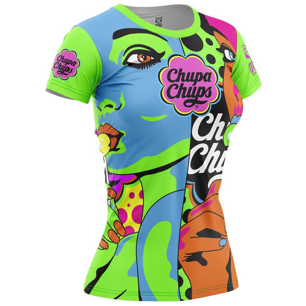Otso Chupa Chups Warhool Short Sleeve T-shirt Mehrfarbig S Frau Otso Chupa Chups Warhool Short Sleeve T-shirt Mehrfarbig S Frau von Otso