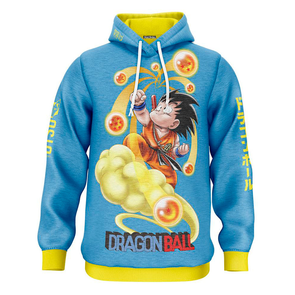 Otso Dragon Ball Balls Hoodie Blau XL Mann Otso Dragon Ball Balls Hoodie Blau XL Mann von Otso