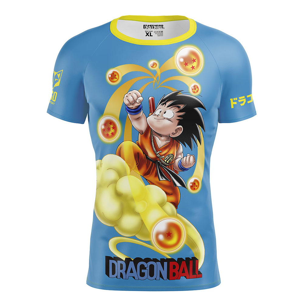 Otso Dragon Ball Balls Short Sleeve T-shirt Blau M Mann Otso Dragon Ball Balls Short Sleeve T-shirt Blau M Mann von Otso
