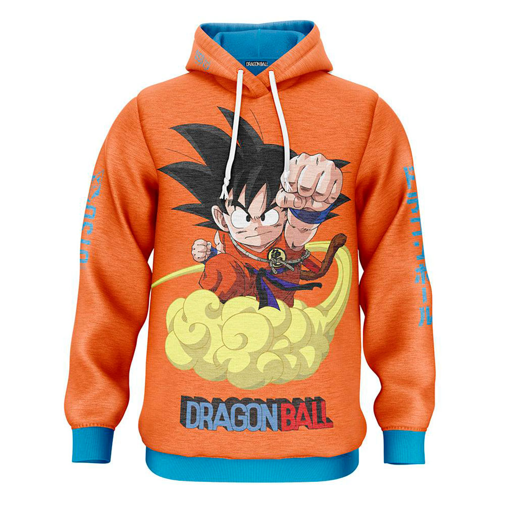 Otso Dragon Ball Kintoun Hoodie Orange XS Mann Otso Dragon Ball Kintoun Hoodie Orange XS Mann von Otso
