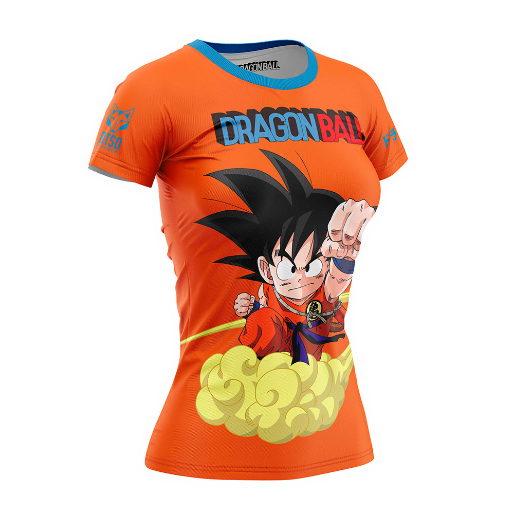 Otso Dragon Ball Kintoun Short Sleeve T-shirt Orange M Frau von Otso