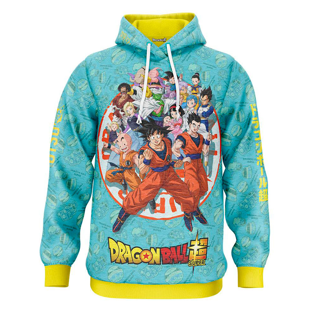 Otso Dragon Ball Super Family Hoodie Blau XS Mann von Otso