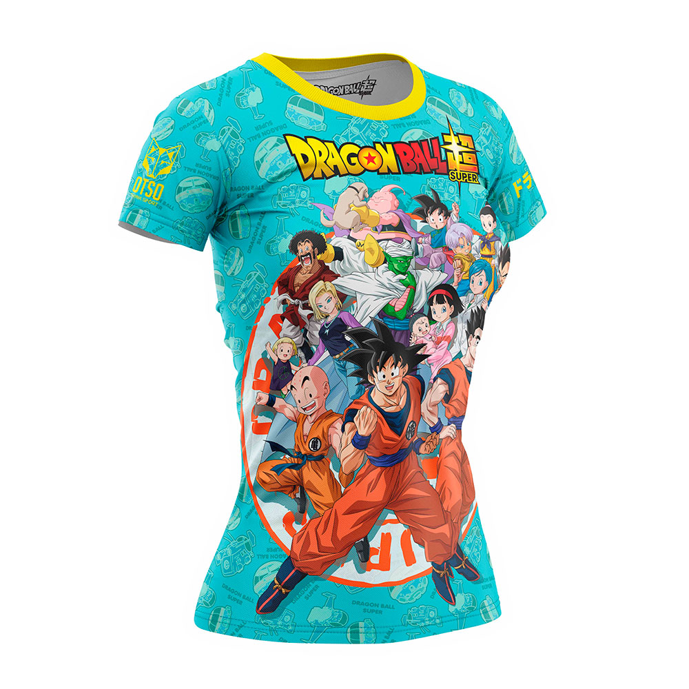 Otso Dragon Ball Super Family Short Sleeve T-shirt Blau L Frau Otso Dragon Ball Super Family Short Sleeve T-shirt Blau L Frau von Otso