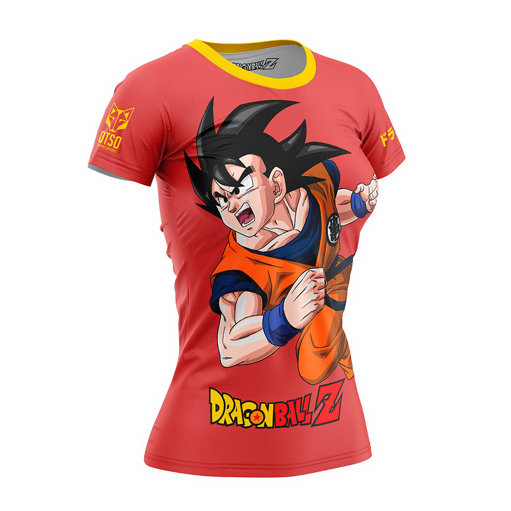 Otso Dragon Ball Z Goku Shenron Short Sleeve T-shirt  XS Frau von Otso