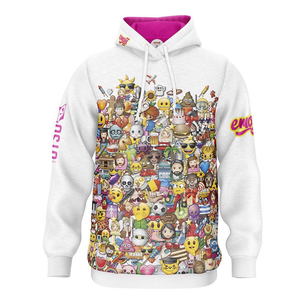 Otso Emoji Big Wave Hoodie Mehrfarbig M Mann von Otso