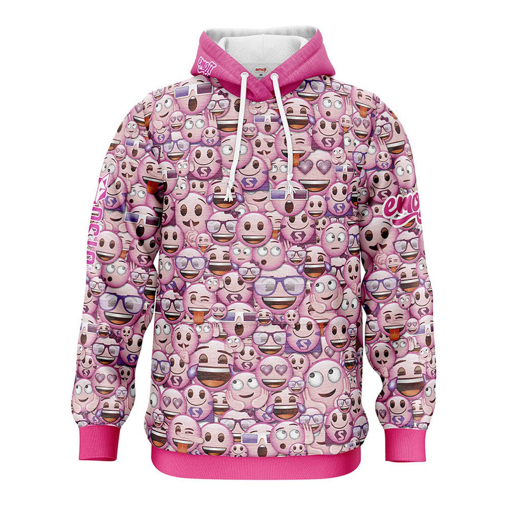 Otso Emoji Classic Pink Sweatshirt Rosa XS Mann Otso Emoji Classic Pink Sweatshirt Rosa XS Mann von Otso