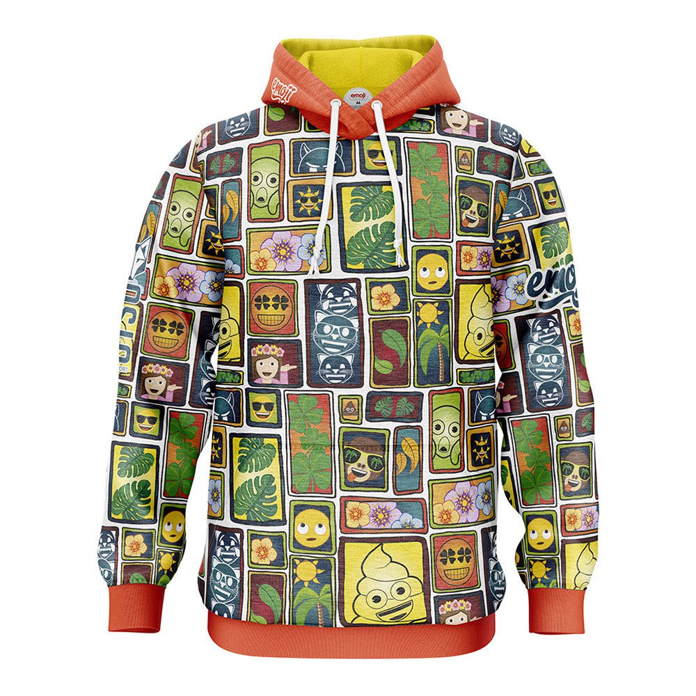 Otso Emoji Portrait Hoodie Mehrfarbig XL Mann von Otso