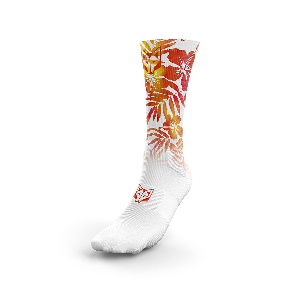 Otso Floral Long Socks Weiß EU 40-43 Mann von Otso